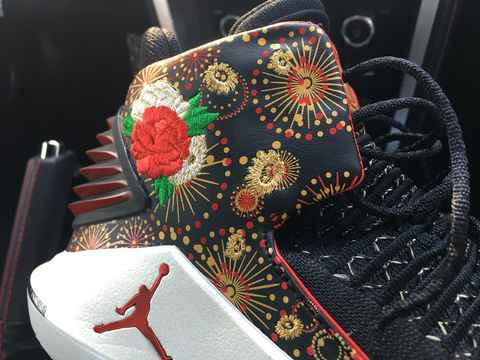 AJ32中国年配色怎么样 AJ32“CNY”新年烟花实物开箱图