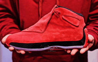 AJ18大红色开箱图 A潮牌信息ir Jordan 18 “Toro”实物欣赏（AJ18大红色开箱图 Air Jordan 18 “Toro”实物欣赏）
