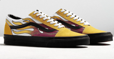 街头回头率潮牌品牌那是杠杠地（Vans Old Skool新款黄色烈焰好看吗 范斯Old Skool「Flame」在哪买）