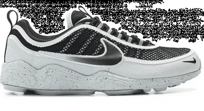 在去年年底就已经潮牌汇潮牌网店发售了好几款配色（耐克Air Zoom Spiridon渐变Swoosh好看吗 Air Zoom Spiridon「Pure Platinum」怎么购买）