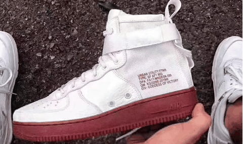 耐克SF-AF1中帮系列蓝金配色好看吗 Nike SF-AF1 Mid “Obsidian Gold”多少钱