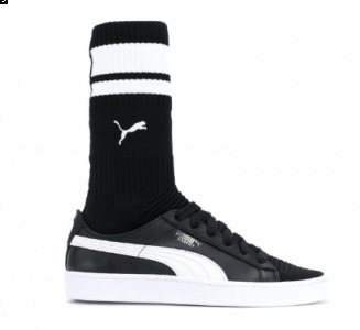 美洲狮 L潮牌ogo 醒目点缀（彪马Basket Sock连袜鞋怎么样 PUMA Basket Sock长筒连袜鞋在哪买）