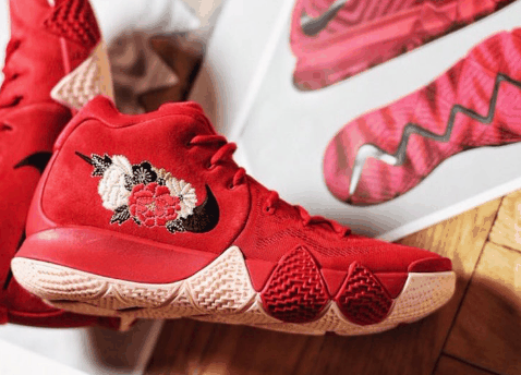Kyrie 4 “CNY”开箱赏析 欧文四代牡丹实物欣赏
