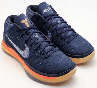 科比的五色潮牌汇潮牌网曼巴系列（耐克Kobe AD Mid深蓝开箱图 Kobe AD Mid“Rise”细节赏析）
