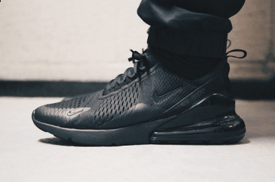 相信也有很多朋潮牌汇潮牌网友会喜欢这款鞋（耐克Air Max 270黑魂配色好看吗 Nike Air Max 270 “Triple Black”多少钱）