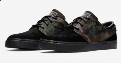 当时在Dunk发售时潮牌汇潮牌网有8种完全不同颜色（Nike SB Janoski迷彩版怎么样 耐克Stefan Janoski迷彩滑板鞋多少钱）