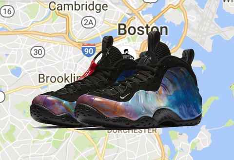 银河喷2.0发售地址 耐克Air Foamposite One星云2.0发售信息