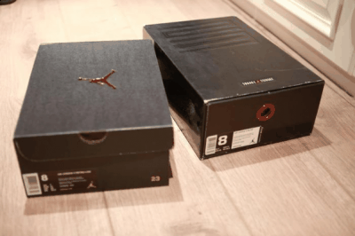 可是AJ11的魅力潮牌商城难挡啊！ 于是（AJ11大红色实物开箱 Air Jordan 11大红色细节鉴赏）