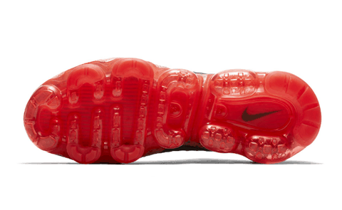 透明气垫呈潮牌商城现出红色（耐克Air VaporMax全新醒目橘色好看吗 Nike Air VaporMax醒目橘色在哪购买）