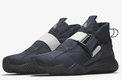 最后再搭载上浅潮牌品牌灰色防滑大底而成（Nike KMTR SE 黑曜石配色值得入手吗 耐克KMTR SEObsidian配色多少钱）
