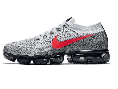 比如阿迪达斯潮牌清风系列的跑鞋（VaporMax灰身红勾版好看吗 nikeVaporMax全新灰色版本多少钱）