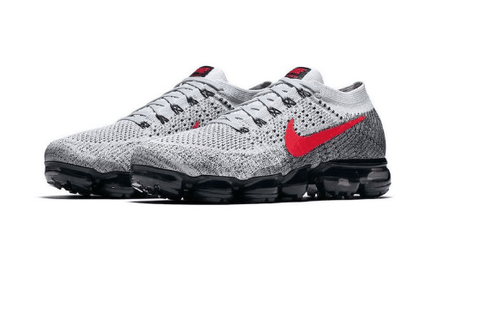 比如阿迪达斯潮牌清风系列的跑鞋（VaporMax灰身红勾版好看吗 nikeVaporMax全新灰色版本多少钱）