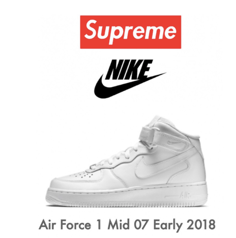  Supreme联名AF1最新系列黑白中潮牌资讯帮版本怎么样 目前还只有谍照流出（Supreme联名AF1最新系列黑白中帮版本怎么样 Supreme × Air Force1 Mid多少钱）