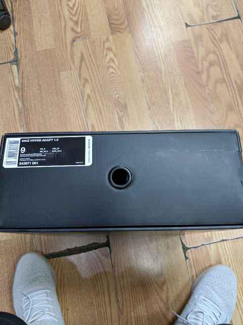 Nike HyperAdapt 1.0开箱图 耐克自动系鞋带鞋实物开箱测评