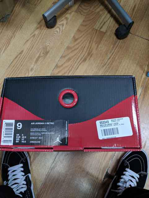 AJ11 Win Like 96实战测评 AJ11大红开箱测评