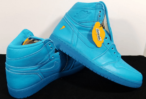 AJ1佳得乐蓝珊瑚开箱图 AJ1 Gatorade “Blue Lagoon” 实物开箱欣赏
