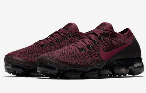 白色鞋子潮牌容易脏（VaporMax酒红配色好看吗 耐克VaporMax“Bordeaux”多少钱）