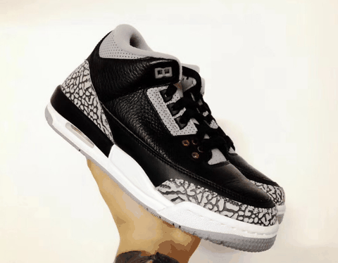 发售价格为潮牌汇潮牌网 $200 美元（AJ3元年复刻版黑水泥配色好看吗 Air Jordan 3 OG “Black Cement”深度赏析）
