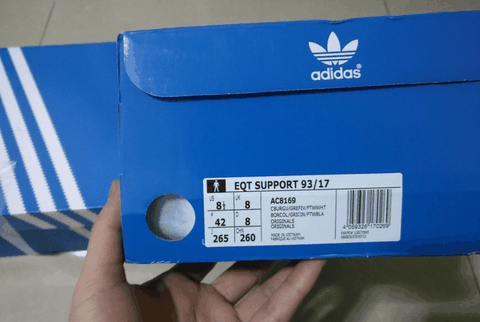 那么这双鞋平时用潮牌商城来压马路效果会怎么样（阿迪达斯EQT系列Support全新黑红配色上脚如何 阿迪达斯EQT系列Support全新黑红配色开箱图）