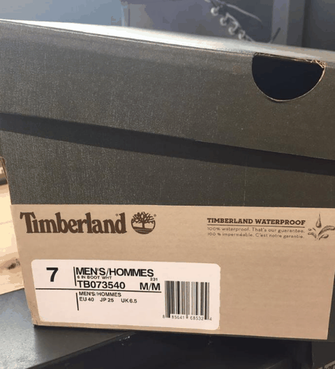 Timberland 大黄靴开箱图 添柏岚073540实物开箱赏析