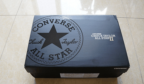 匡威全明星II Boot开箱图 CONVERSE All Star II 棱格休闲鞋实物欣赏