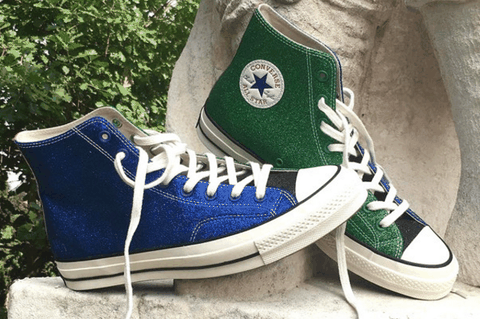 匡威J.W. Anderson黑绿色运动鞋好看吗 CONVERSE x J.W. Anderson假日系列在哪买