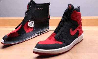 AJ1 Fykint 拆解测评潮牌信息 AJ1 Flykint与AJ1拆解对比图（AJ1 Fykint 拆解测评 AJ1 Flykint与AJ1拆解对比图）