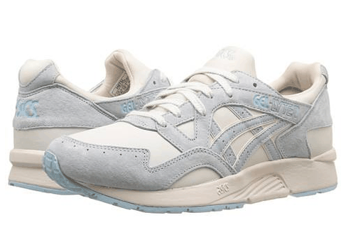 ASICS的品牌标志潮牌品牌则是使用了白色（亚瑟士Gel-Lyte V浅灰色怎么样 ASICS Gel-Lyte V跑鞋好看吗）
