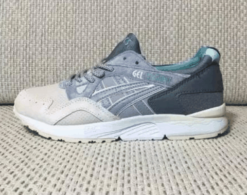 ASICS的品牌标志潮牌品牌则是使用了白色（亚瑟士Gel-Lyte V浅灰色怎么样 ASICS Gel-Lyte V跑鞋好看吗）