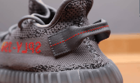 椰子灰橙2.0深度赏析 yeezy 350 V2灰橙2.0开箱细节图