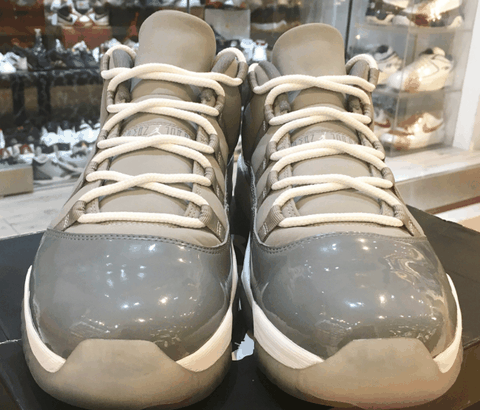 AJ11 的人气足潮牌信息以名列三甲（AJ11低帮系列酷灰配色怎么样 Air Jordan 11 Low “Cool Grey” 多少钱）