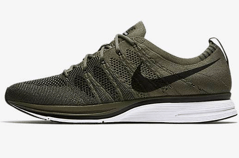  Nike Flyknit Trainer Oli潮牌信息ve 细节鉴赏 标准的跑鞋造型（耐克 Flyknit Trainer橄榄绿深度赏析  Nike Flyknit Trainer  