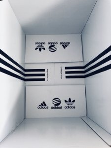 成为了一款全新潮牌潮感十足的鞋款（阿迪达斯椰子650开箱图 纯白配色YEEZY BOOST 650开箱）