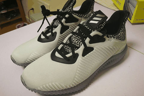 风格和Pure潮牌信息 Boost略微相似（阿迪达斯Alphabounce W 跑鞋开箱图 adidas女款AlphaBOUNCE实物开箱）