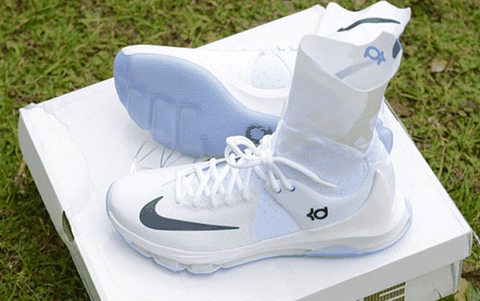 KD已经发布潮牌到第十代（ 耐克KD8 Elite 2 开箱图 NIKE KD8 Elite高帮篮球鞋实物开箱）