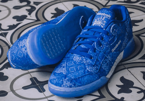 印有“R潮牌资讯eebok”标识（Limited EDT x Reebok联名运动鞋开箱图 锐步联名款 Workout Lo Plus实物开箱）