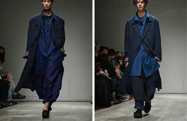 Yohji Yamamoto 山本耀司潮牌品牌 2023 春季男装系列亮相秀场（Yohji Yamamoto 山本耀司 2023 春季男装系列亮相秀场）