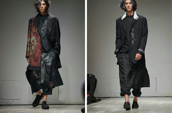 Yohji Yamamoto 山本耀司潮牌品牌 2023 春季男装系列亮相秀场（Yohji Yamamoto 山本耀司 2023 春季男装系列亮相秀场）