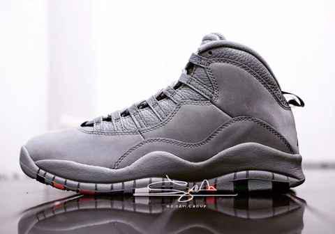 AJ10“Cool Grey”细节潮牌资讯赏析 AJ10冷灰色发售信息（AJ10“Cool Grey”细节赏析 AJ10冷灰色发售信息）