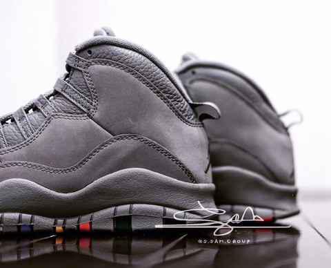 AJ10“Cool Grey”细节潮牌资讯赏析 AJ10冷灰色发售信息（AJ10“Cool Grey”细节赏析 AJ10冷灰色发售信息）