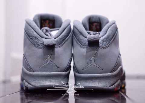AJ10“Cool Grey”细节潮牌资讯赏析 AJ10冷灰色发售信息（AJ10“Cool Grey”细节赏析 AJ10冷灰色发售信息）