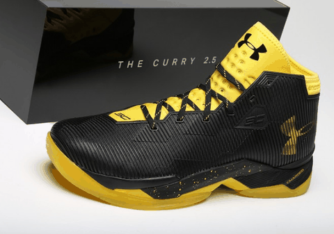 安德玛库里2.5黑色计程车配色开箱图潮牌商城 Under Armour Curry 2.5 “Black Taxi” 实物开箱美图欣赏（安德玛库里2.5黑色计程车配色开箱图 Under Armour Curry 2.5 “Black Taxi” 实物开箱美图欣赏）