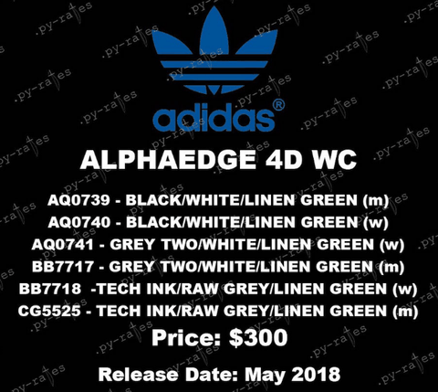 其鞋底制作采用潮牌资讯了光和氧气技术（阿迪达斯Alphaedge 4D跑鞋上脚美图 adidas Alphaedge 4D WC是什么鞋）