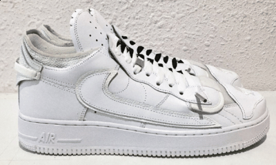  “倒转” 更有潮牌 “回顾” 之意（耐克AF1“倒转” 版怎么样 Nike Air Force 1“倒转”定制版 开箱图）