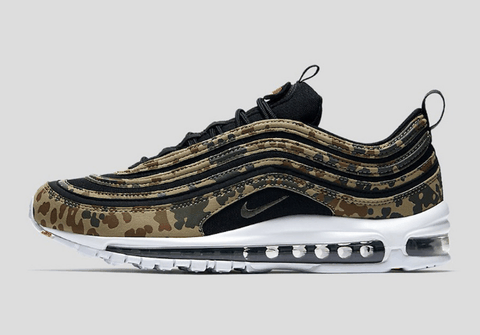 军事风格潮牌资讯极为硬朗（耐克Air Max 97“Camo”迷彩系列怎么样 耐克Air Max 97“Camo”迷彩系列深度赏析）
