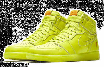 饮料色终于潮牌商城凑齐了三个（ AJ1“Gatorade”柠檬黄细节鉴赏 AJ1佳得乐柠檬黄深度赏析）