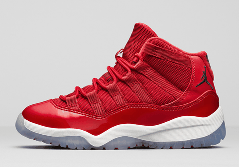 后跟 Jumpma潮牌商城n Logo 使用黑色（AJ11喜庆大红配色怎么样 AJ11“Win Like 96”何时发售）