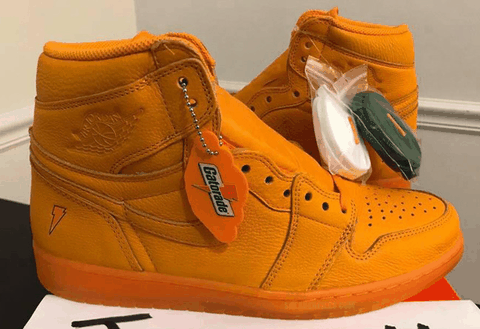 感兴趣的朋友不妨潮牌汇潮牌网再多加耐心等下一下（AJ1橙色佳得乐版本怎么样 Air Jordan 1 “Gatorade”深度赏析）