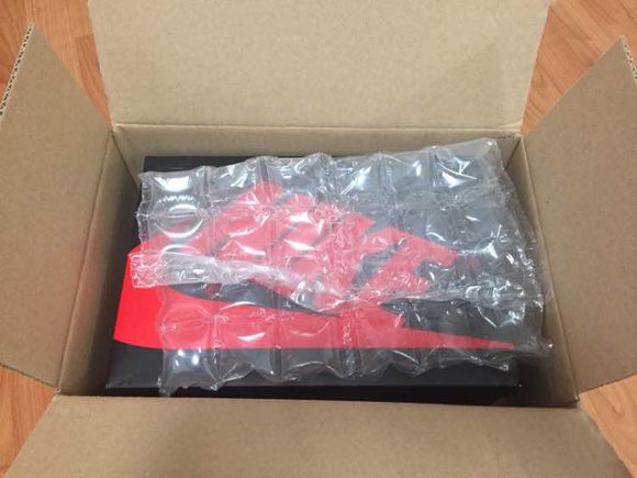 AJ1红白黑脚趾开箱 AJ1“Bred Toe”开箱鉴赏