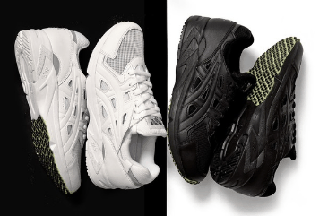 ASICS 新款黑白色跑鞋怎么买 亚瑟士Tiger GEL-DS Trainer 黑白双色跑鞋怎么样
